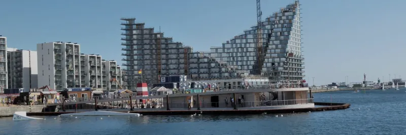 Isbjerget og havnefronten på Aarhus Ø