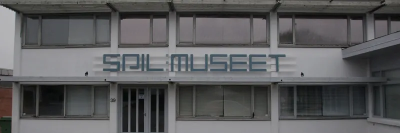 Spilmuseets facade i Ikast